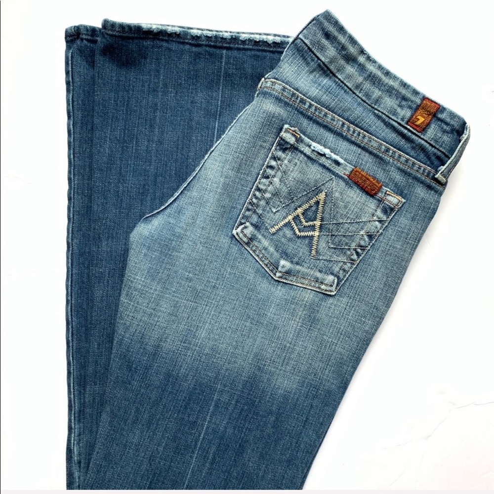 7 for all Mankind A pocket bootcut jeans denim